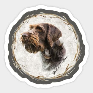 German Wirehaired Pointer Sticker